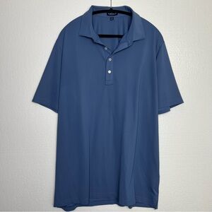 Peter Millar gold polo shirt size XXL
